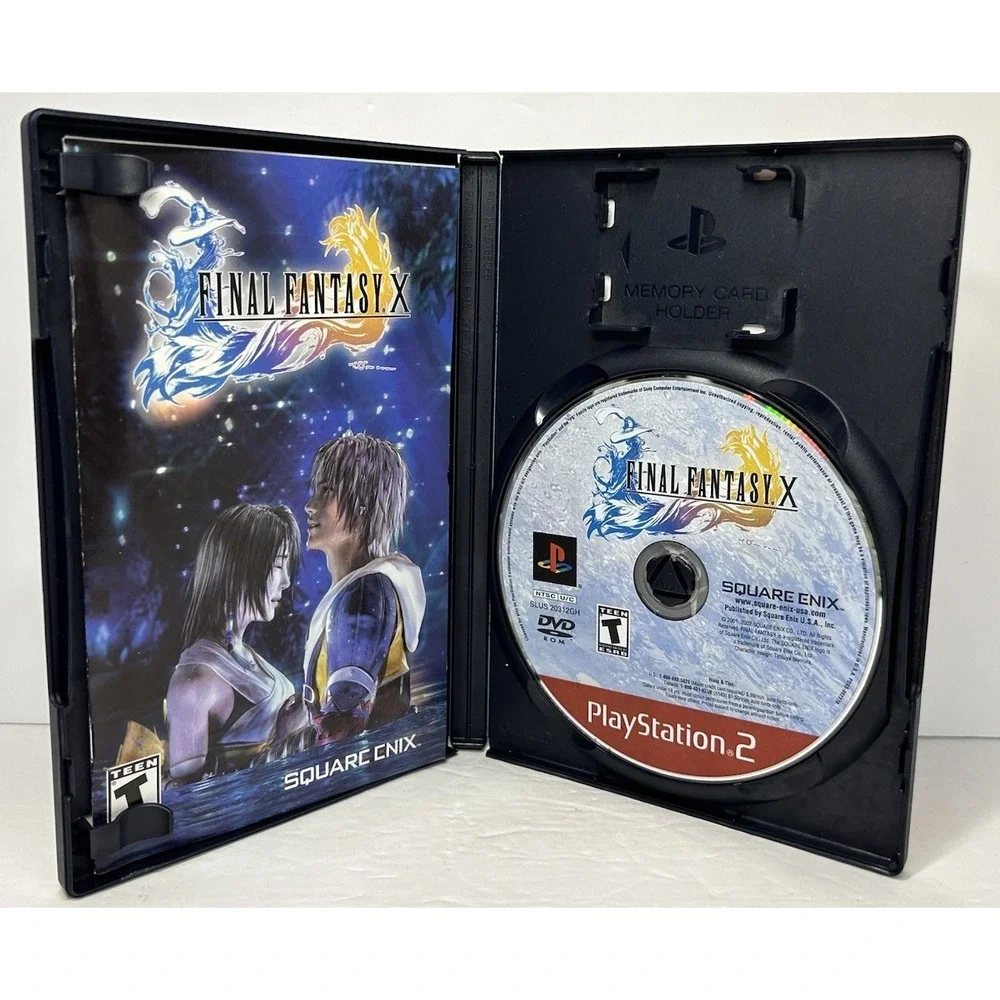 Final Fantasy X‎ PlayStation 2 2001 Complete With Manual CIB 2001 Greatest Hits